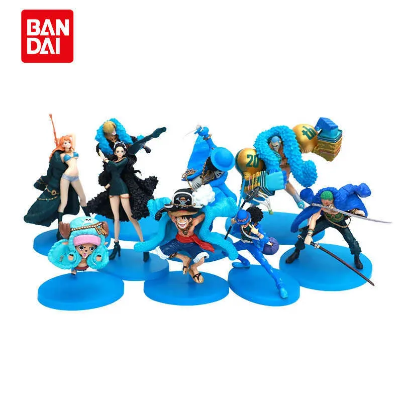 One Piece 20th Anniversary PVC One Piece Figures Set From