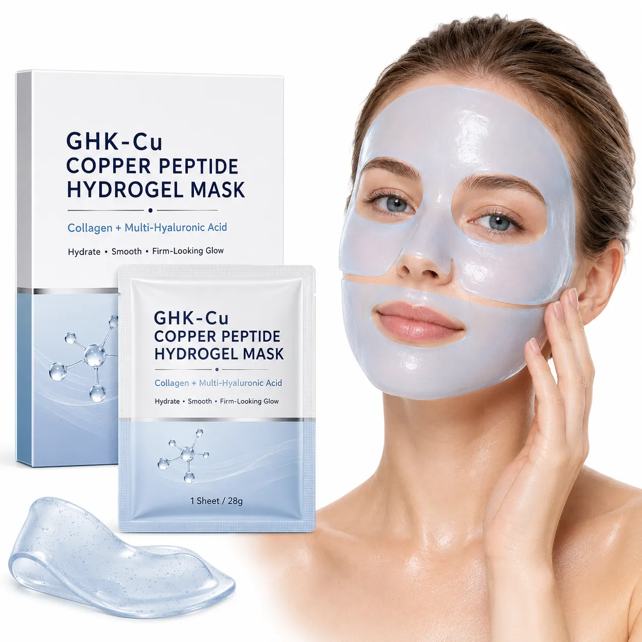 Hydrating GHK Cu Copper Peptide Hydrogel Gratiae... From Bopeptide, Rs.3,114.67