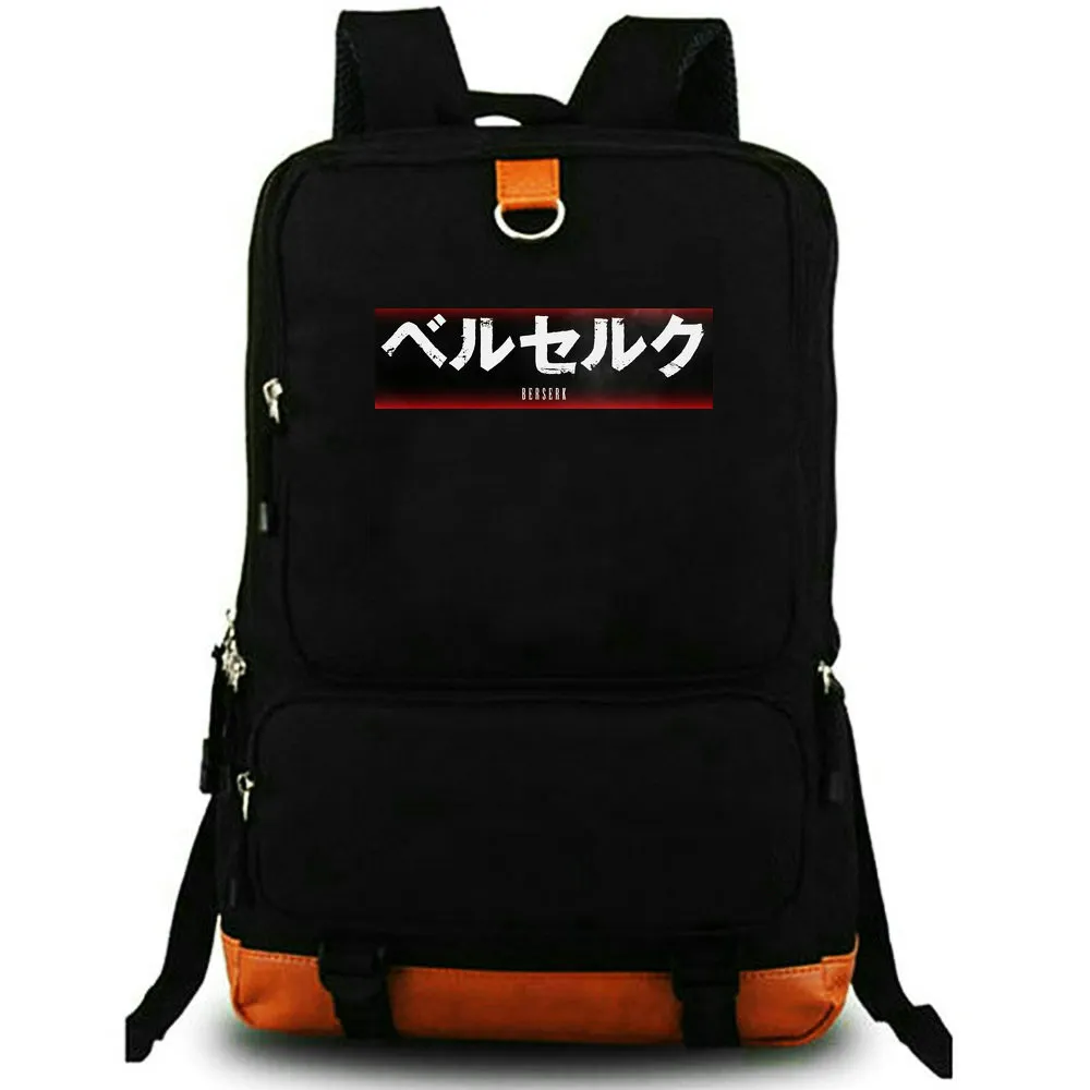 berserk laptop backpack Golden Wolf Multiple Compartment extended capacity Back Bag2u Dot Com Sdn Bhd (1305991-A) Super model looks with insane features Berserk Backpack Cute Anime Large