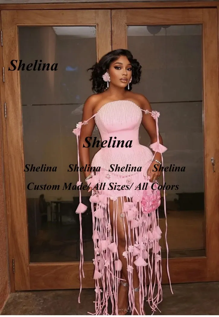 Shelina Fairytale Strapless Cocktail Dress, Pearls... From Bao01, Rs.14,772.76