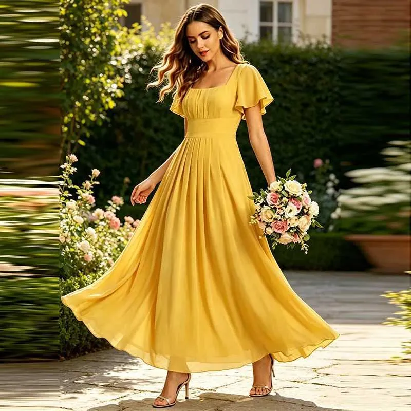 turquoise and orange bridesmaid dresses Dress A-Line Short Sleeves V Neck Sequined Empire Waist Long Chiffon Bridesmaid Maxi Neckline embellished long dress Size:28 Boys' Alexandra Malena Saint Mleux