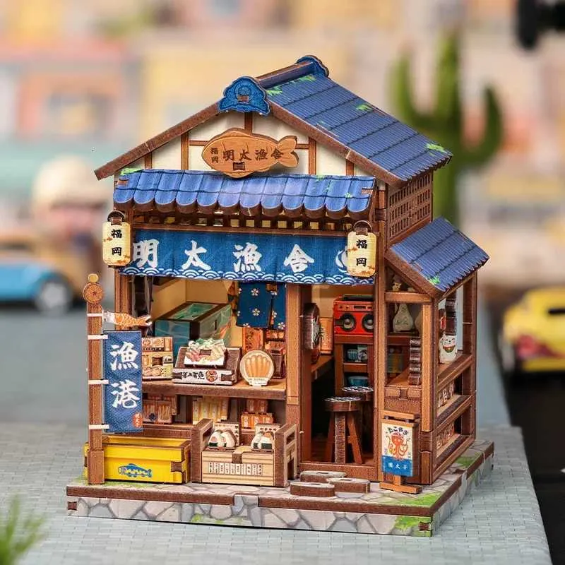 CUTEBEE DIY Book Nook Kit, Japanese Mini Store 3D From