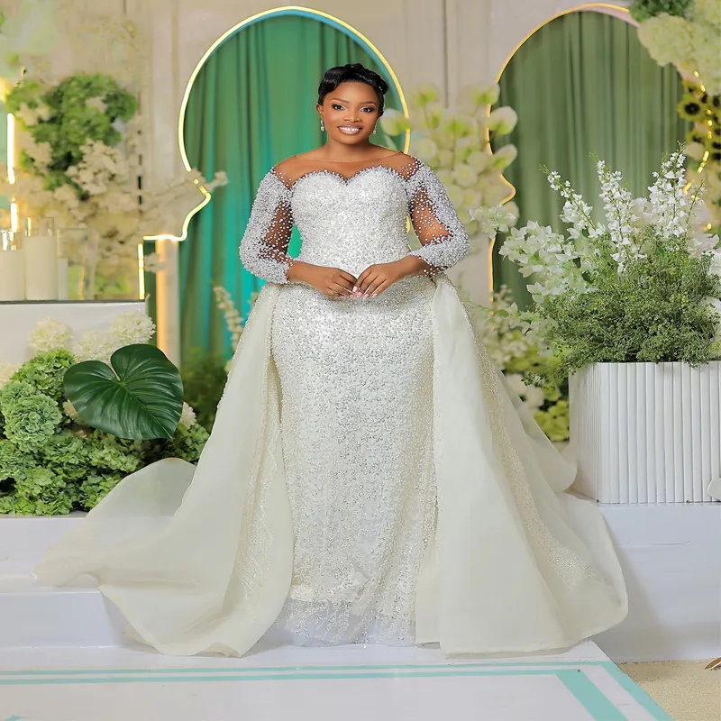 plus size ivory lace wedding dress Mermaid For Bride,... From Dreamcode, Rs.27,604.28 Collection: DAHLIA