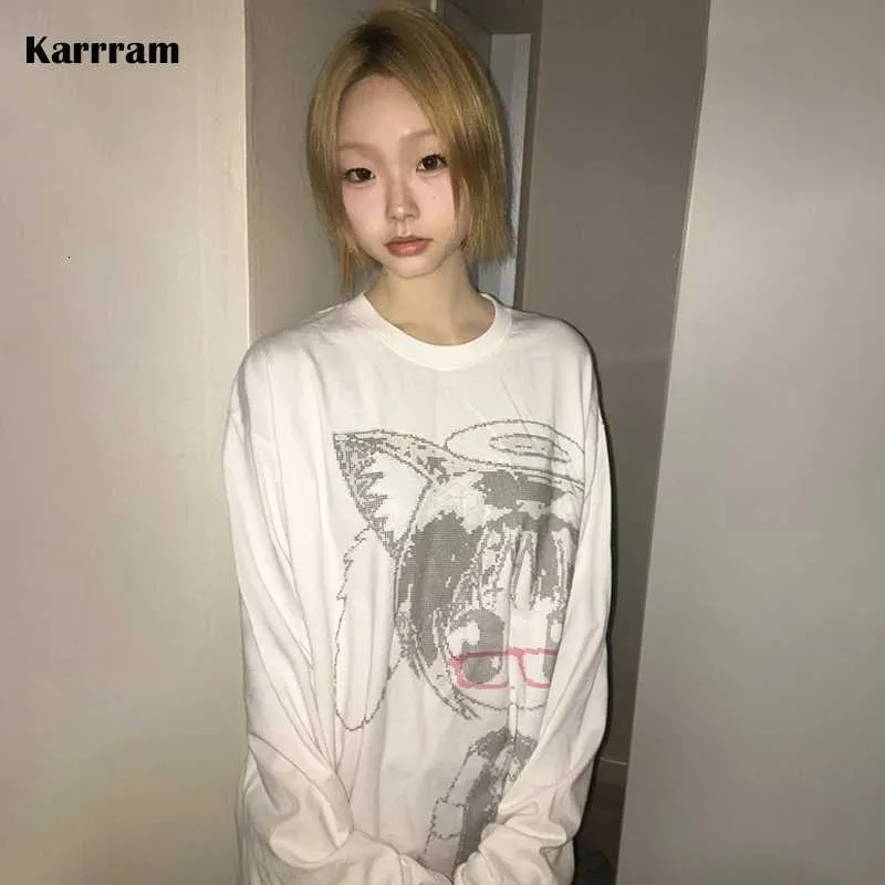 Y2K Japanese Print Long Sleeve T Shirt, Vintage From Unspool