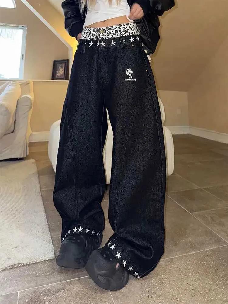 Womens Baggy Wide Leg Denim Pants, Y2K Japanese... From Welki, Rs 