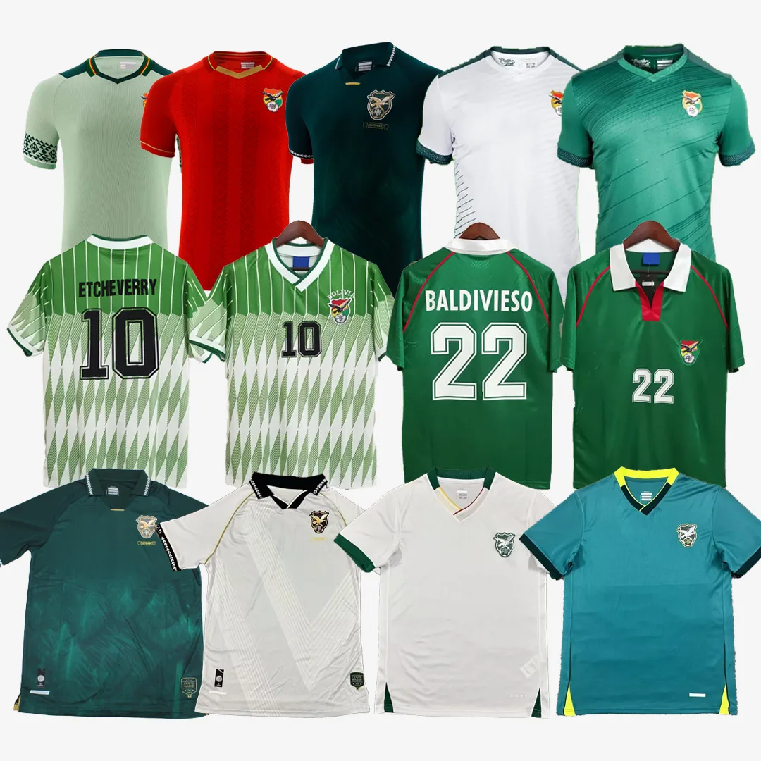 New + Retro 2026 BOLIVIA Soccer Jersey 1994 1995 From