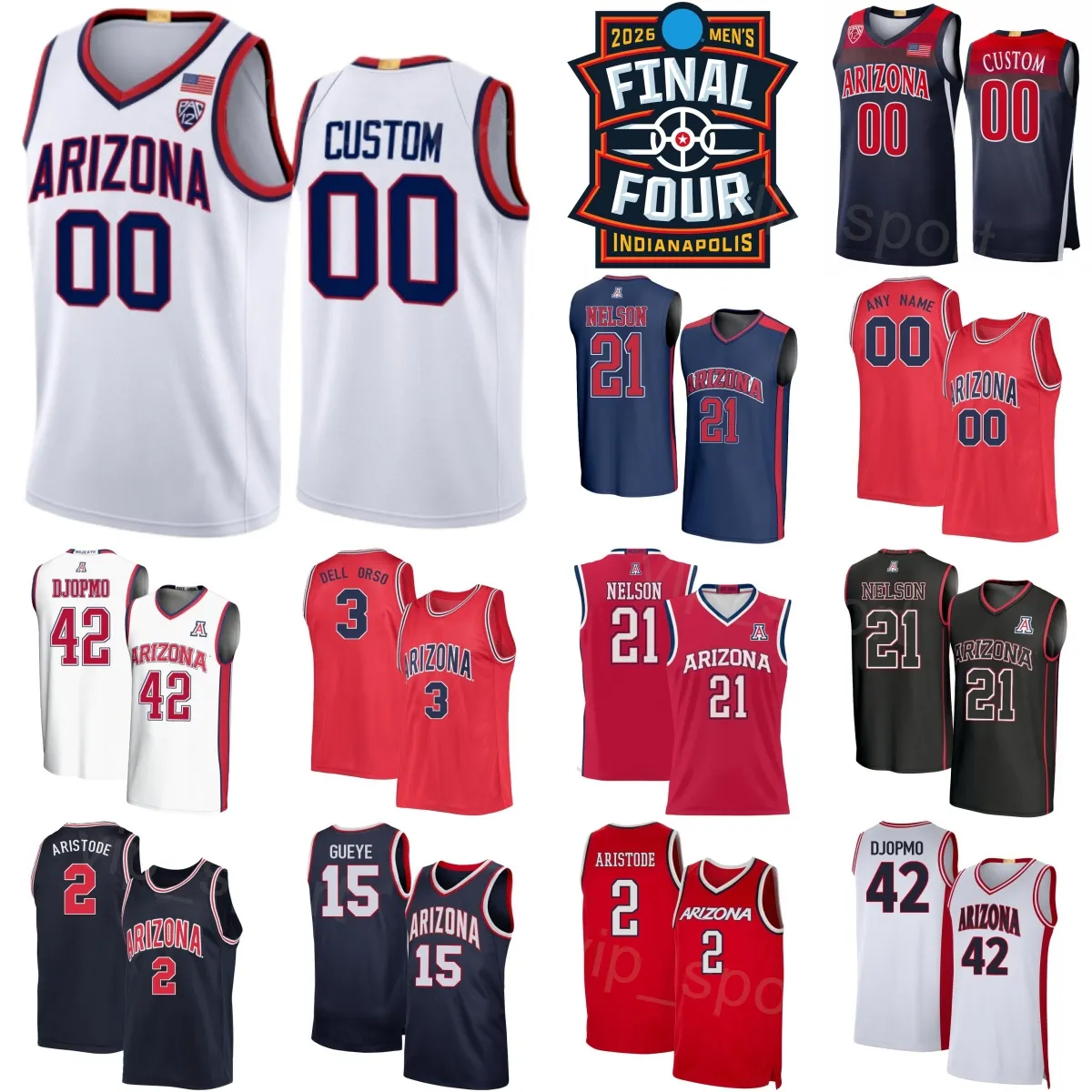 Littlearth Arizona Wildcats NCAA Pet Jersey - Officially Licensed Team Apparel For Dogs & Cats