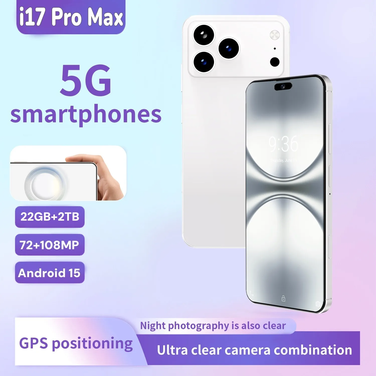 I17ProMax 5G 5g Smartphone Global Version With... 