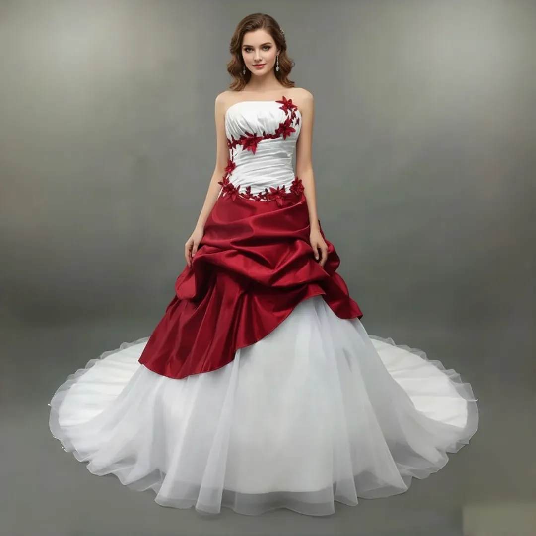 pretty long sleeve wedding dresses Glamorous Long Sleeves Lace Princess Wedding Dress Ball Gown High Neck