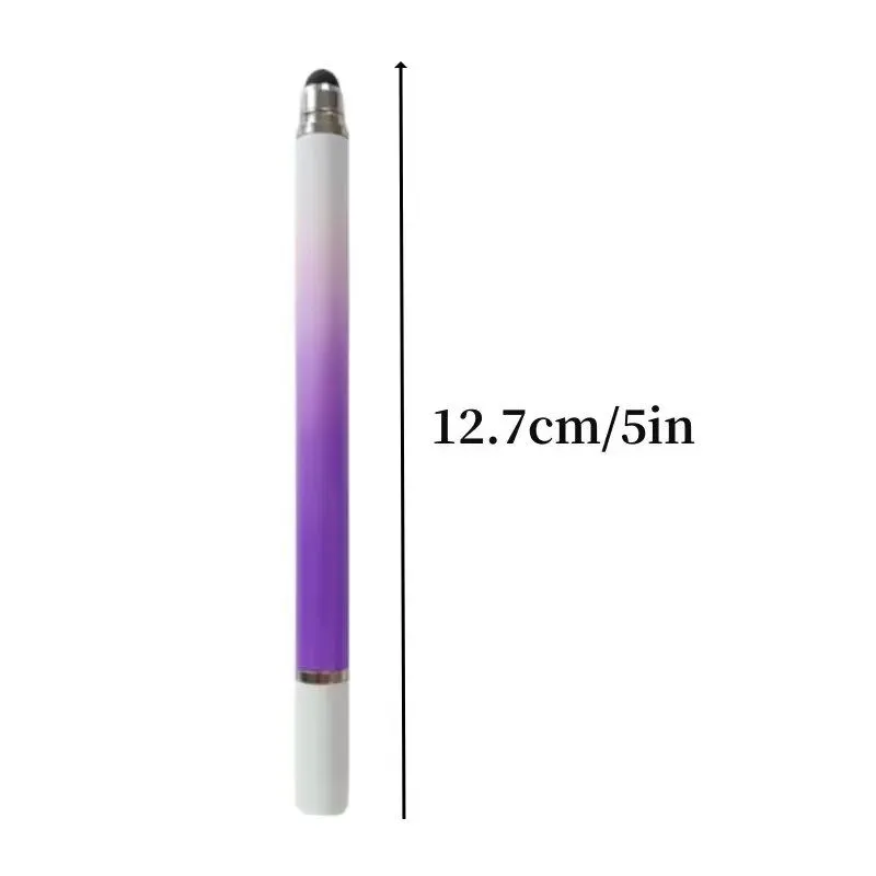 Gradient Fiber 2 In 1 Mobile Screen Touch Pencil For IPhone, IPad, And ...