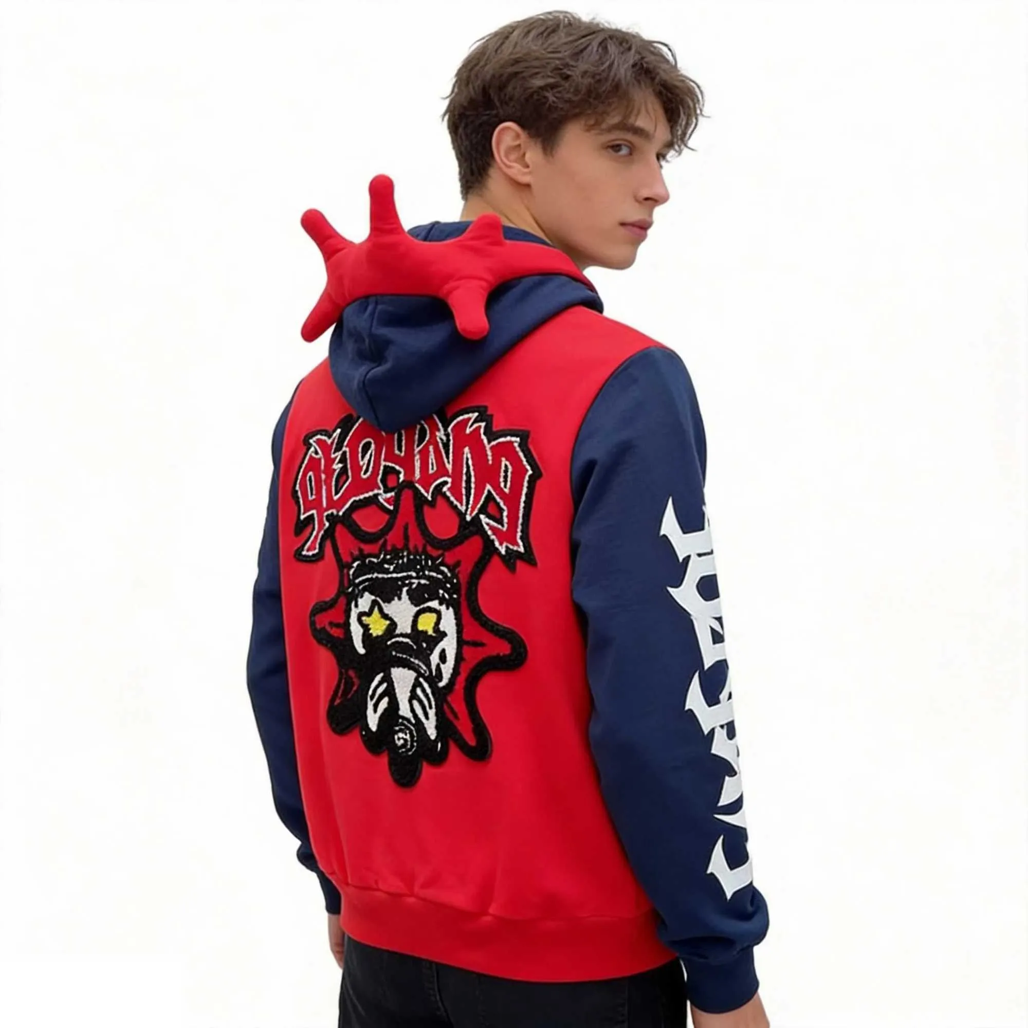 Glo Gang Red Almighty II Gang Full Zip Hoodie H260402 From 11,52 