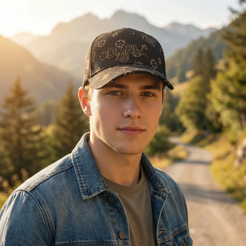 Hot Selling Designer Luxury Brand Embroidered Baseball Beak Shaped Hat Suitable For Both Men Women With Sun Protection_voghion.com