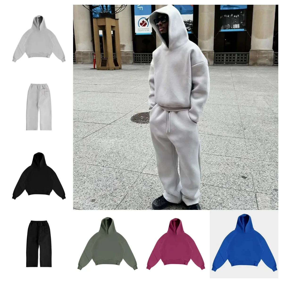 Saint Alexander Mens Hoodie Designer Style V2K... From 20,44 