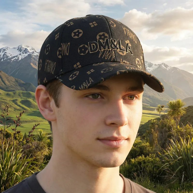 Hot Selling Designer Luxury Brand Embroidered Baseball Beak Shaped Hat Suitable For Both Men Women With Sun Protection_voghion.com