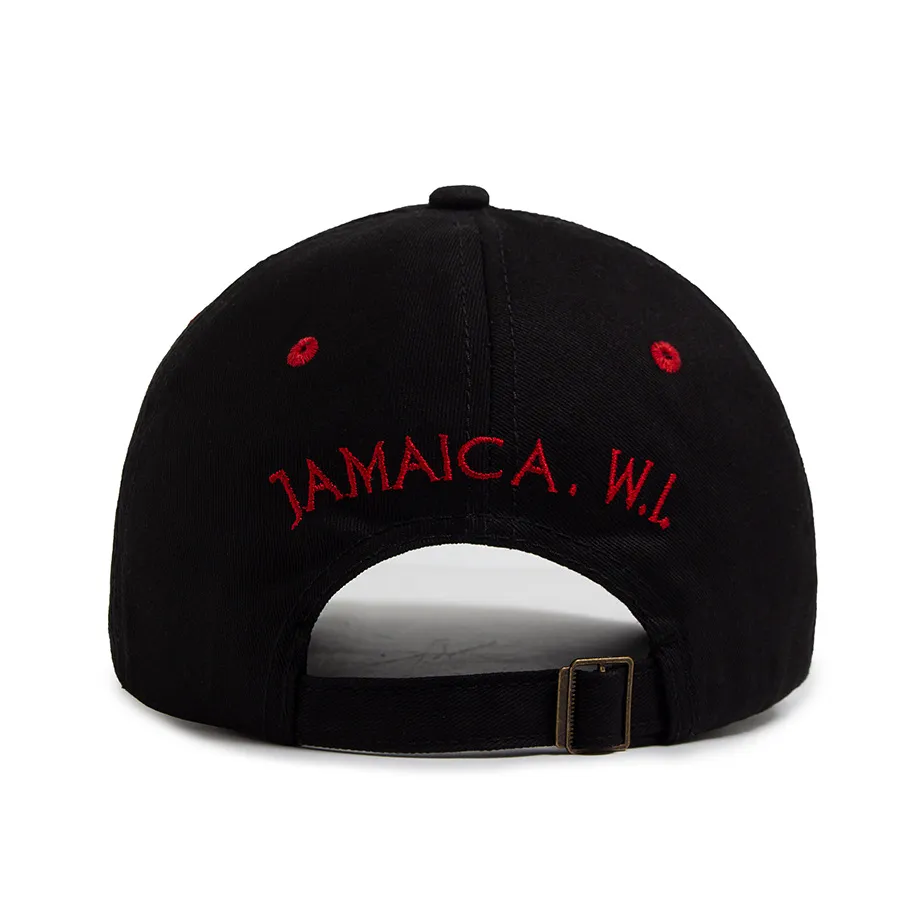 2026 Rose Hall Jamaican Style Embroidered Baseball For Daily Wear Adjustable Casual Duckbill Cap Free Shipping_voghion.com