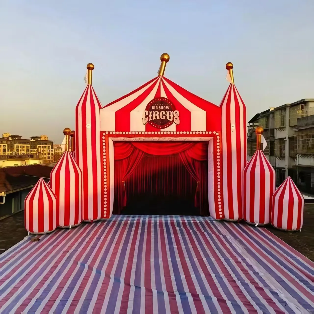 Wholesale Custom Inflatable Circus Balloon Arch For Outdoor Events And ...