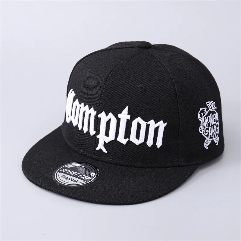 New COMPTON CAP Street Dance Men's And Women's Hip Hop Headwear Adult Outdoor Leisure Sun Baseball Hat Free Shipping_voghion.com