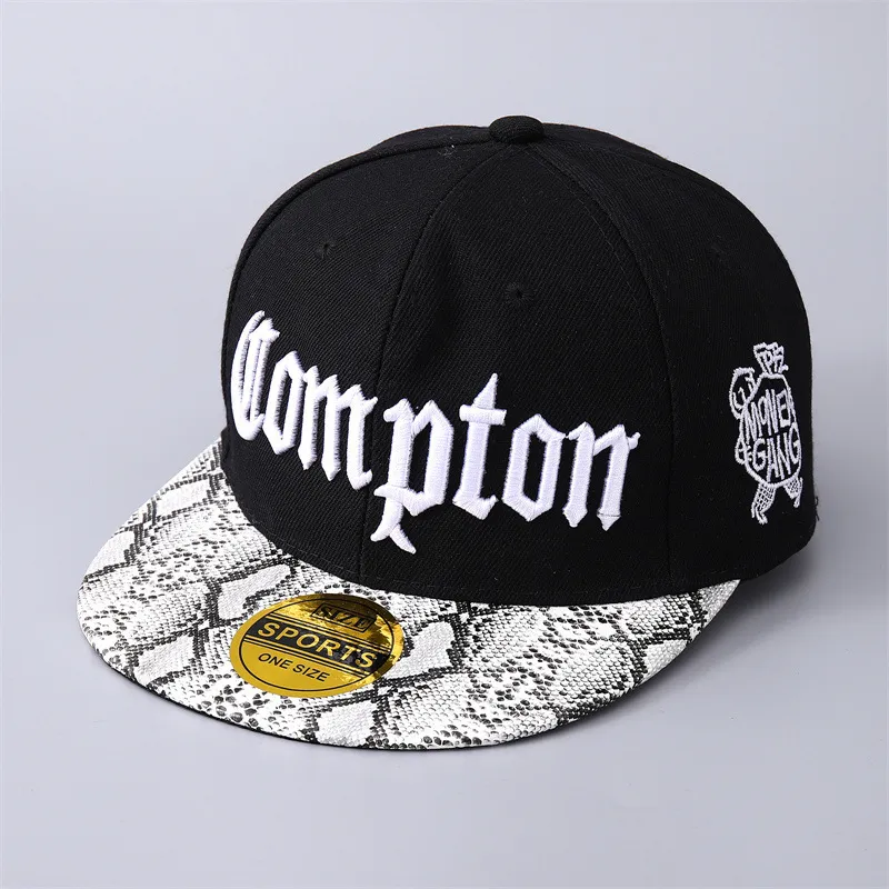 New COMPTON CAP Street Dance Men's And Women's Hip Hop Headwear Adult Outdoor Leisure Sun Baseball Hat Free Shipping_voghion.com