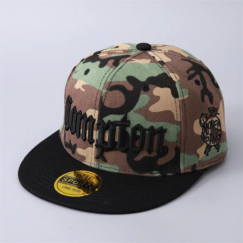 New COMPTON CAP Street Dance Men's And Women's Hip Hop Headwear Adult Outdoor Leisure Sun Baseball Hat Free Shipping_voghion.com