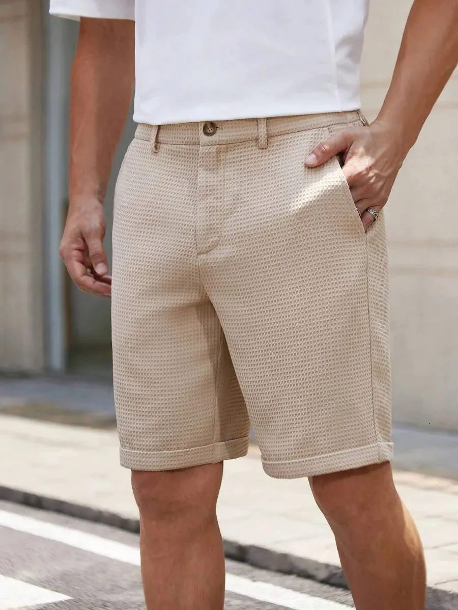 mens knee length dress shorts Lightweight jen11/12