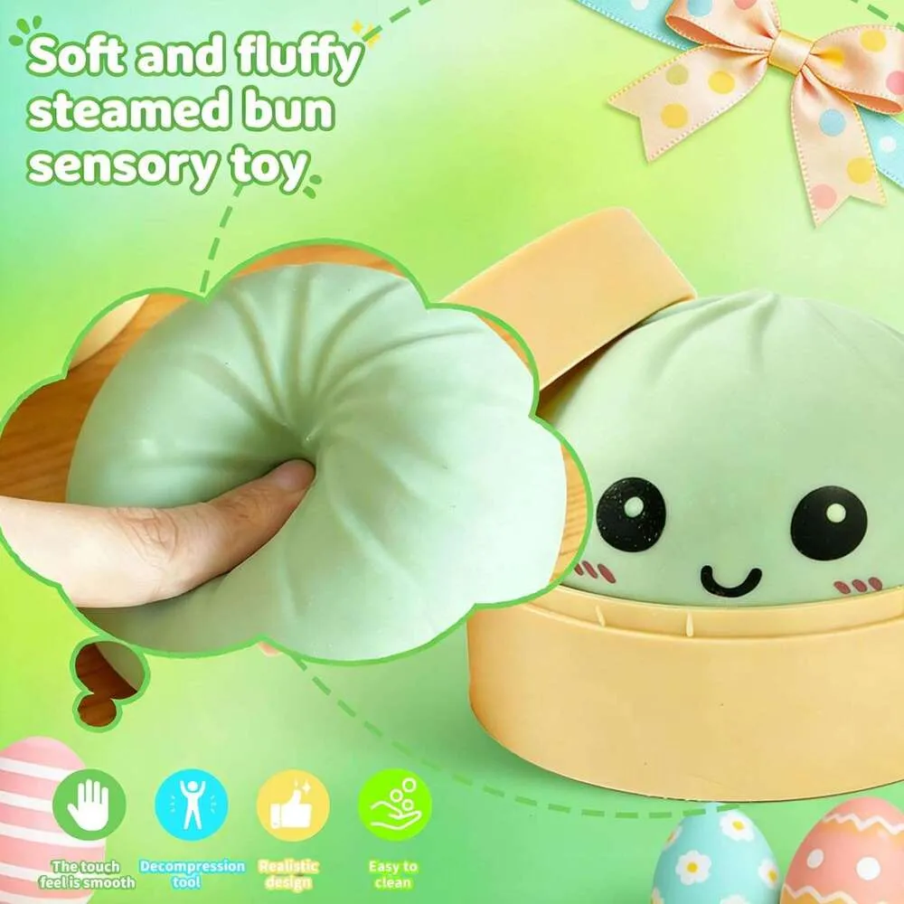 Set De 2 Juguetes Anti Estrés De Gallina – Elásticos Y Suaves – Alivio De Tensión Para Adultos Y Adolescentes – Relleno Para Cestas De Pascua Y Regalos