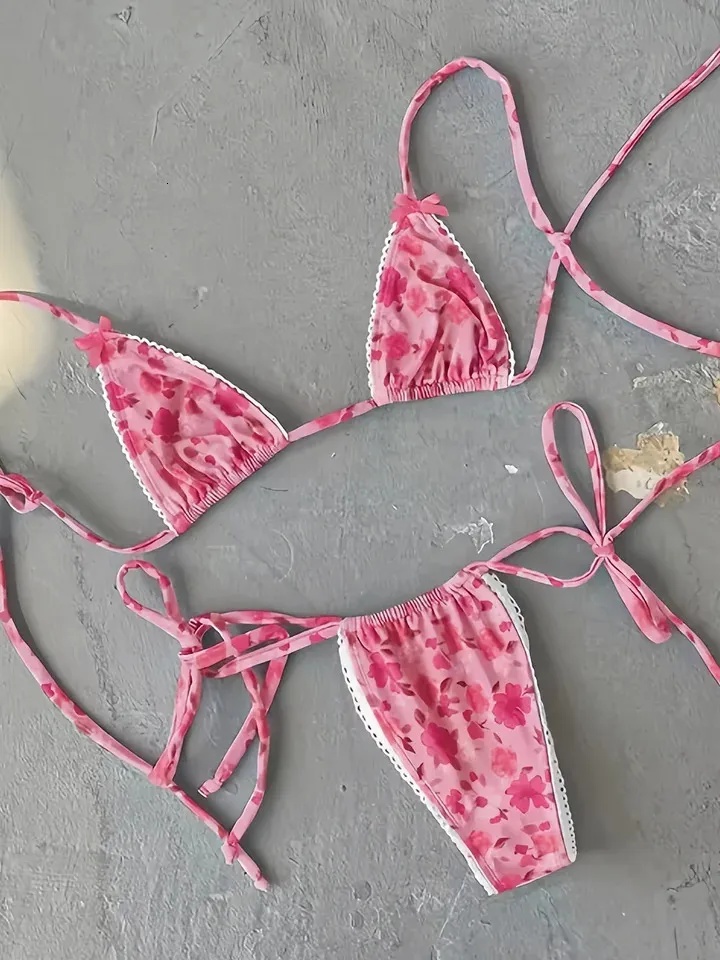Micro Bikini Push Up Swimwear Set Brazilian Thong... From Charm_clothes ...