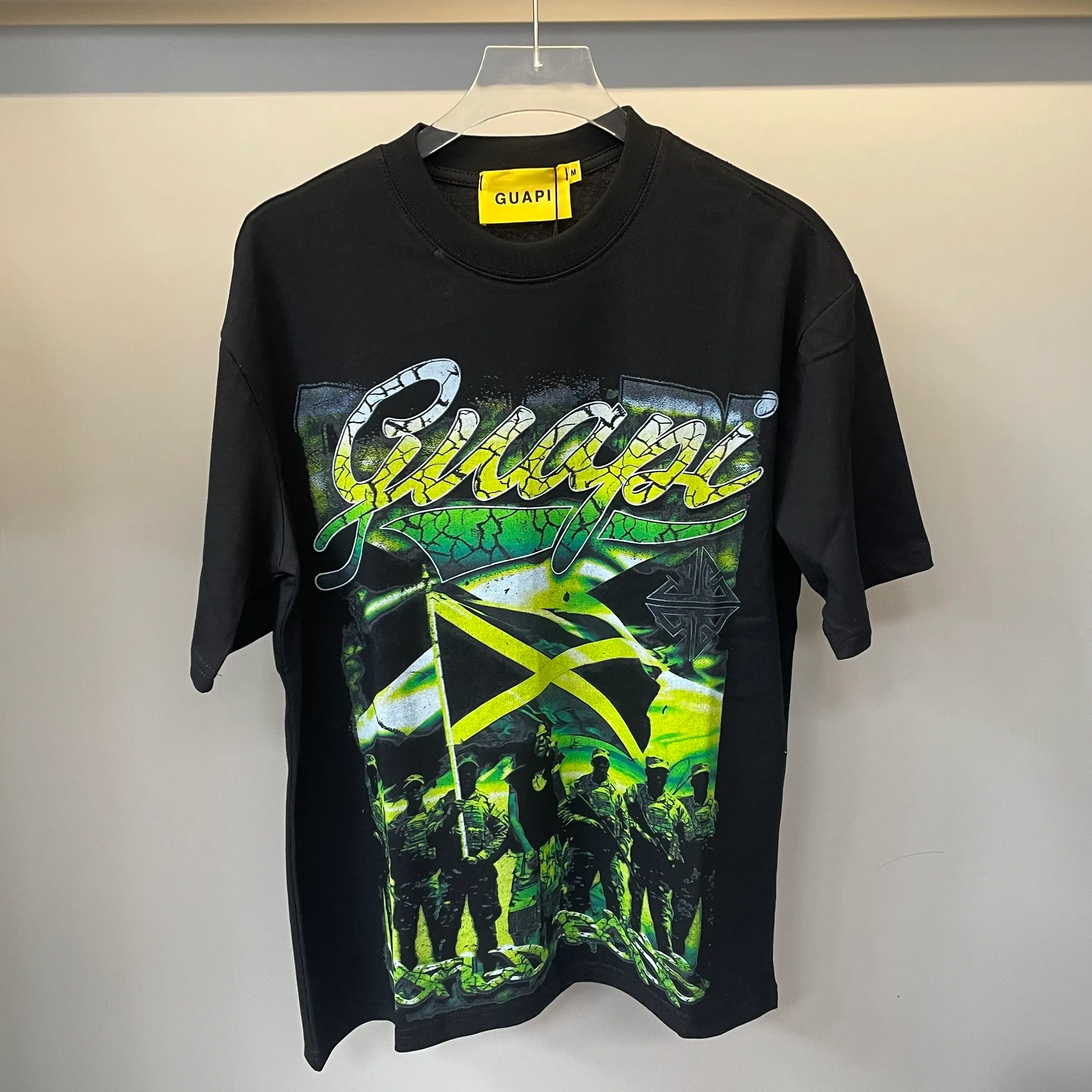 Wholesale Guapi Black Revived Tee V2 Short Sleeve T Shirt  From
