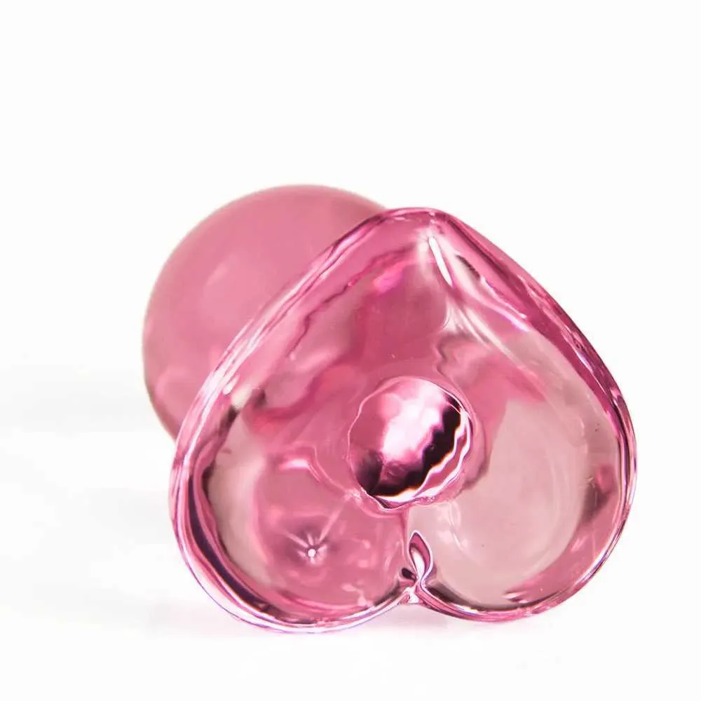 Cute Heart Glass Butt Plugs Stimulating Anal Sex... From Bagsmoonlit, $5.55  | DHgate.Com