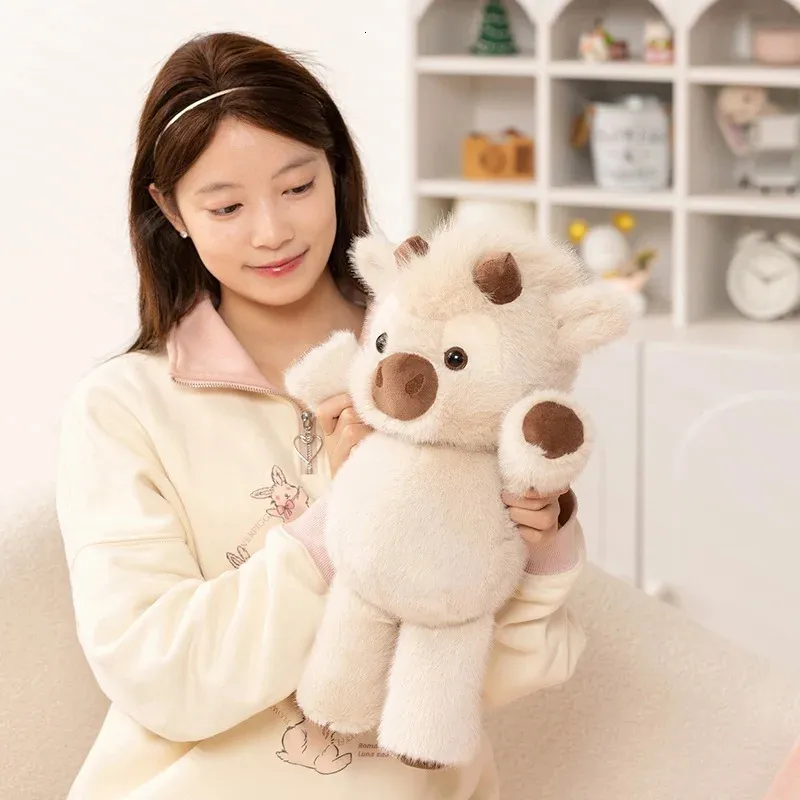 Peluche De Vaca Highland De 25 Cm – Suave Y Adorable, Decoración Ideal Para El Hogar Y Regalo Para Niños