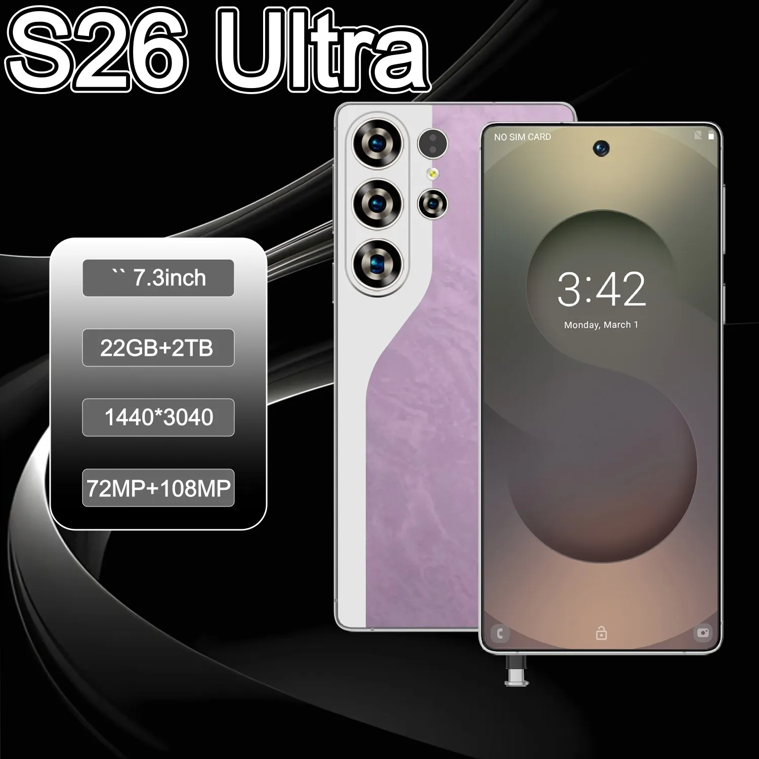 Global Version S26 Ultra 5G 5g Smartphone With... 