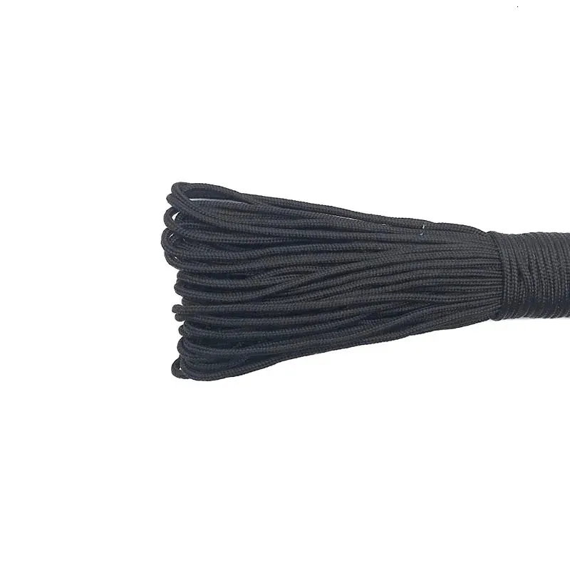 Cuerda De Paracaidista De 2 Mm | Multifunción Con Núcleo De Poliéster | Elige Longitud: 15 M, 31 M O 100 M | Resistente A La Abrasión | Para Camping, Escalada Y Manualidades