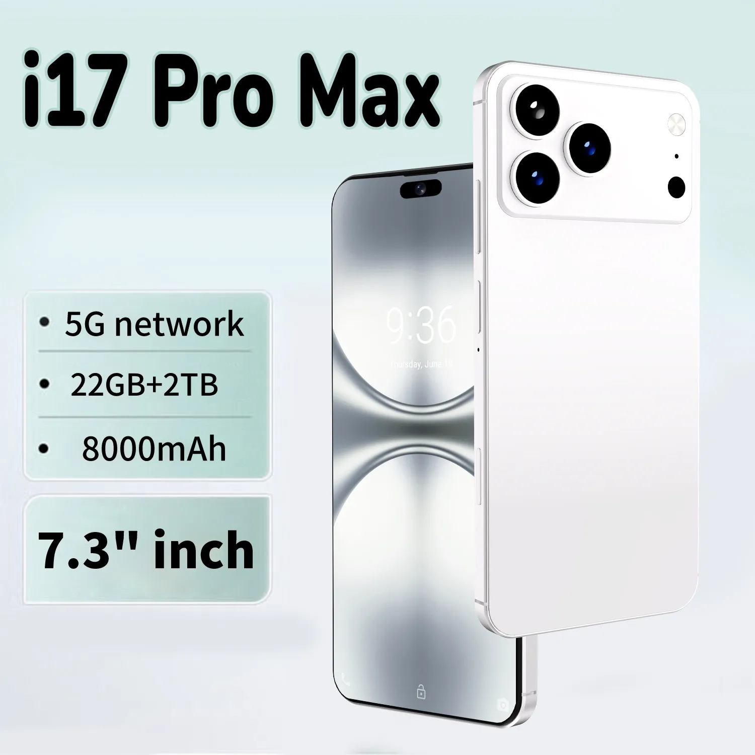 I17ProMax Global 5G New Smartphone 2022 With... 