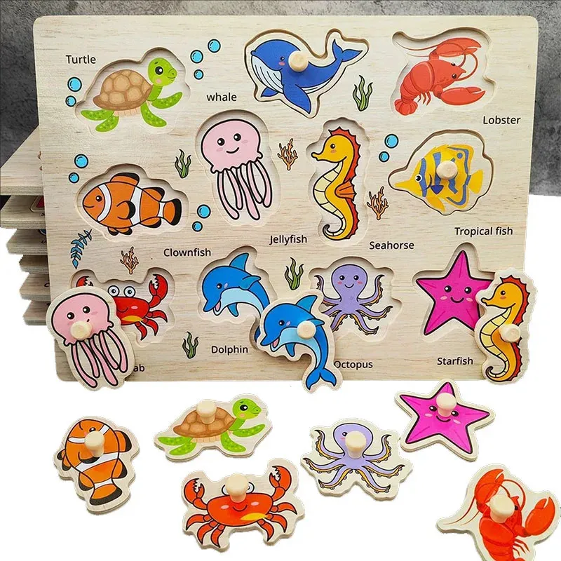 Puzzle Didáctico Rompecabezas De Madera Montessori Bebe | Cuotas sin Puzzle Didáctico Rompecabezas De Madera Montessori Bebe | Cuotas sin