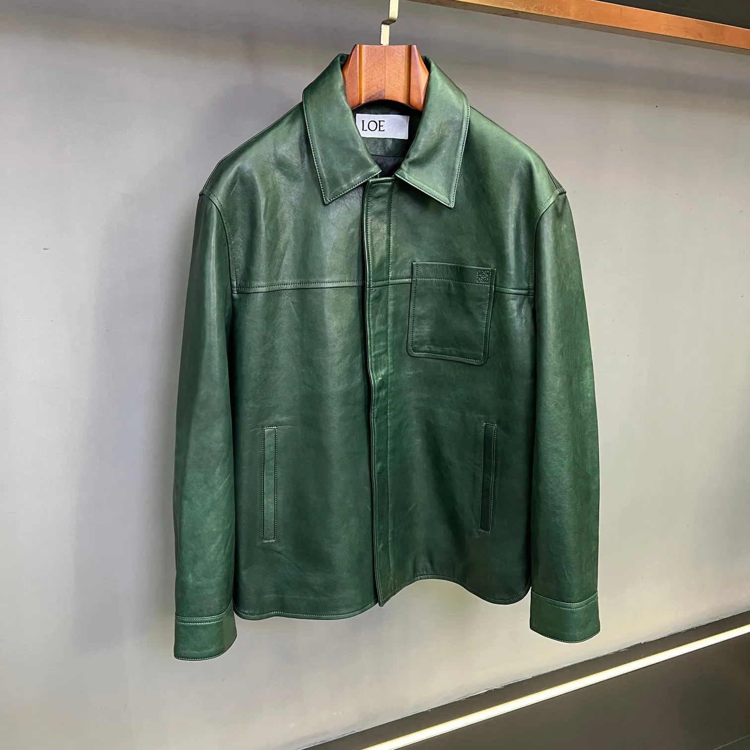 Mens Premium Australian Lambskin Leather Jacket  From Superca