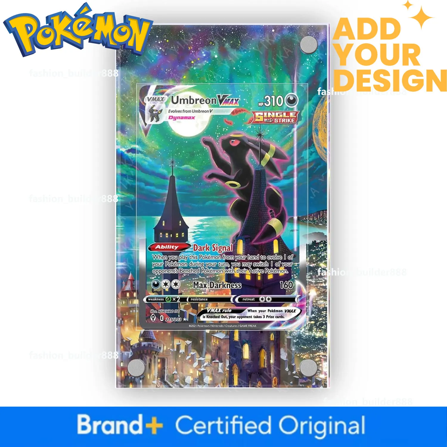 custom vmax pokemon cards Flying Pikachu 2021 Pokémon shadow box card art by Do or Dye Designs P Japanese at God of Cards Custom Clemont VMax Pokemon Card