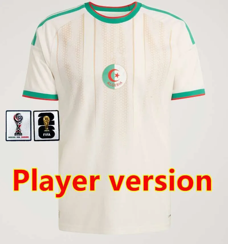 S 4XL アルジェリア サッカー ユニフォーム マフレズ 2026 ホーム