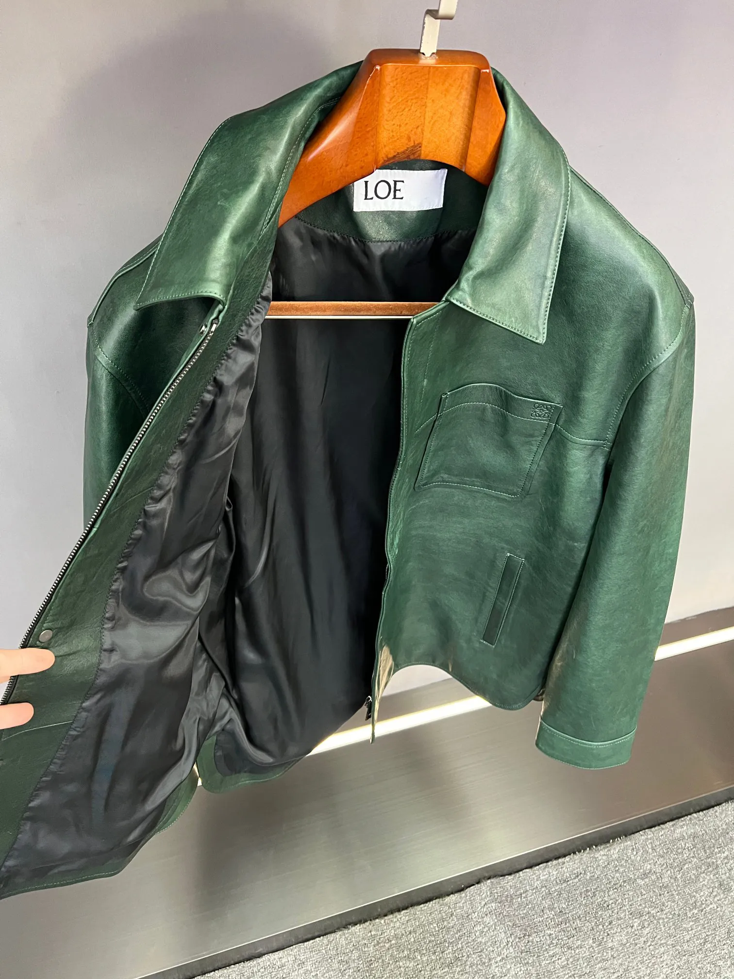 Mens Premium Australian Lambskin Leather Jacket  From Superca
