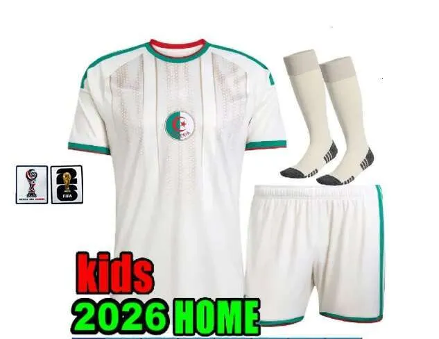 S 4XL アルジェリア サッカー ユニフォーム マフレズ 2026 ホーム