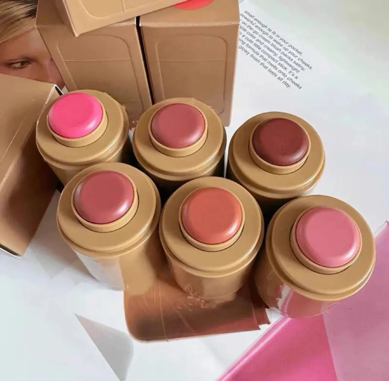 Piggy Blushes 5.3g Long Lasting Cream Blush Stick   8... 