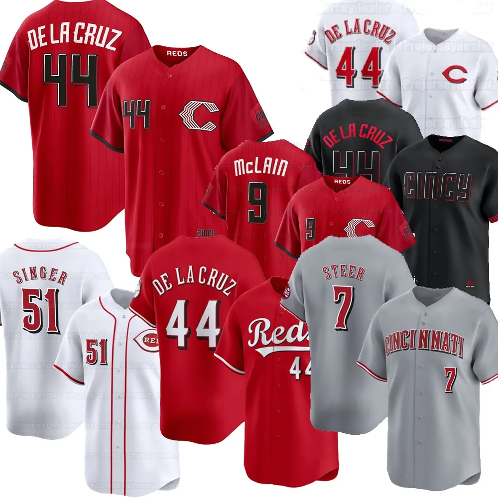 44 Elly De La Cruz 2026 City Connect Reds Jerseys Sal From 12