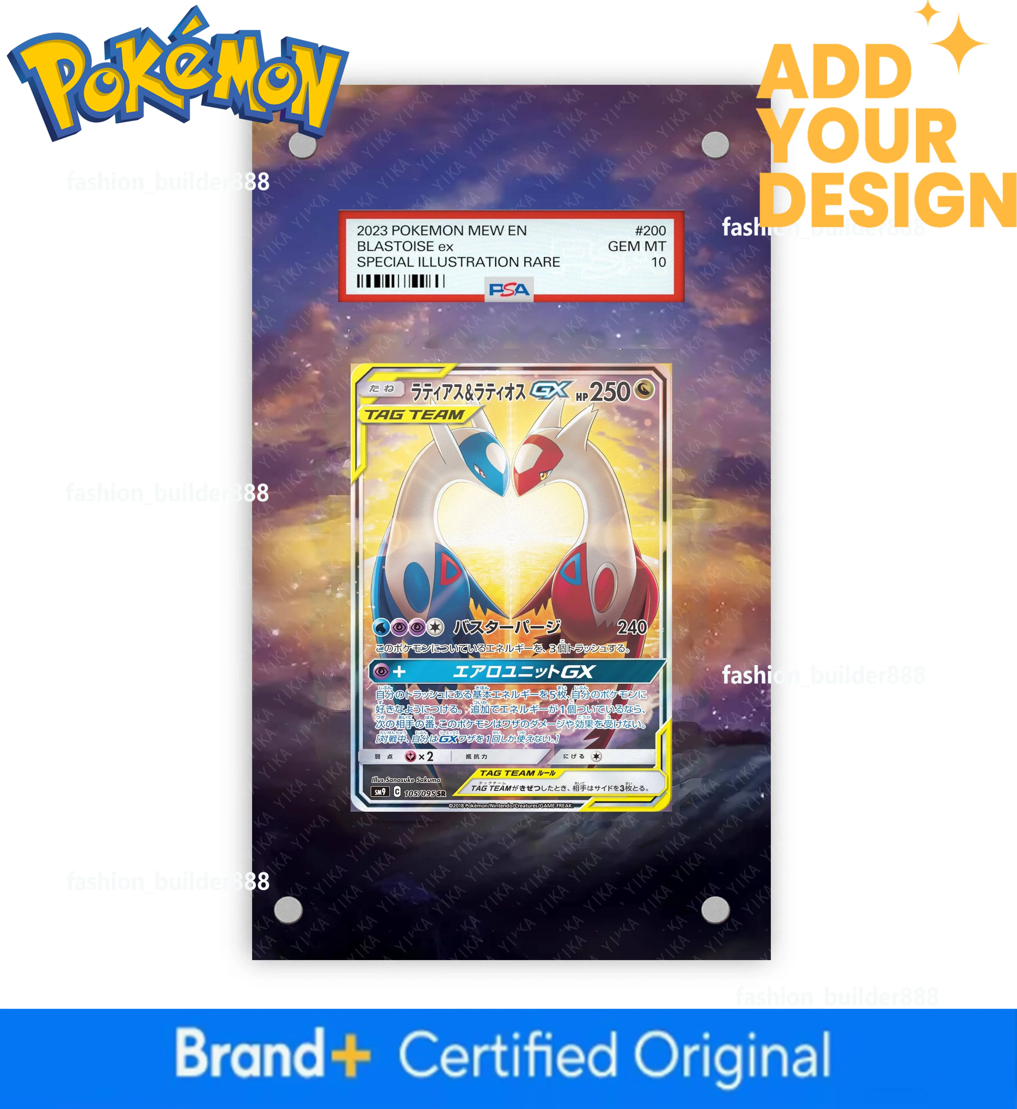 pokemon card protective case 60pcs Anime Figures Snorlax Gengar Sleeves Super Cute WS OPCG DTCG PTCG Trading Cards Shine Card Information Wholesale Pokemon Protective Case Latias