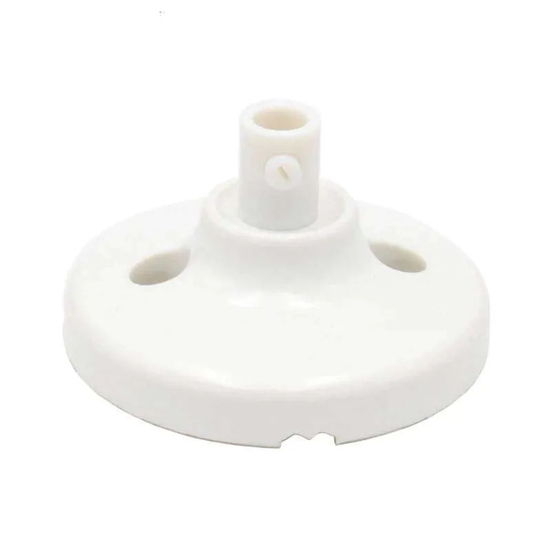 Vintage Ceramic Round Ceiling Canopy & Wall Sconce Base – White, 100mm Diameter