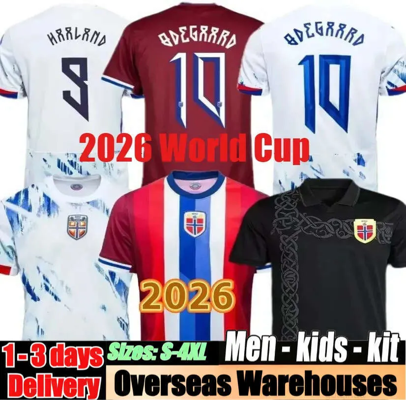 2026 World CupNorway World Cup Soccer Shirts Featuring SORLOTH, NUSA ...