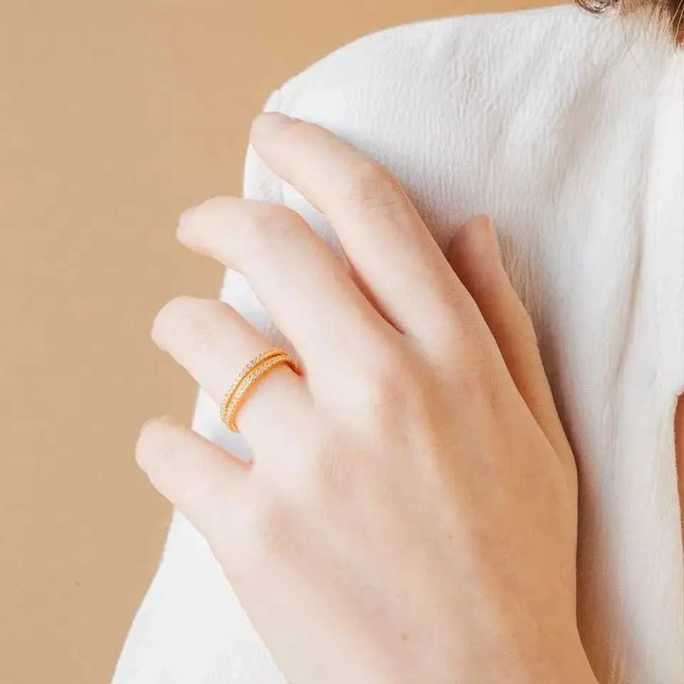 Designer ring met geboortesteen en kristallen voor dames_voghion.com