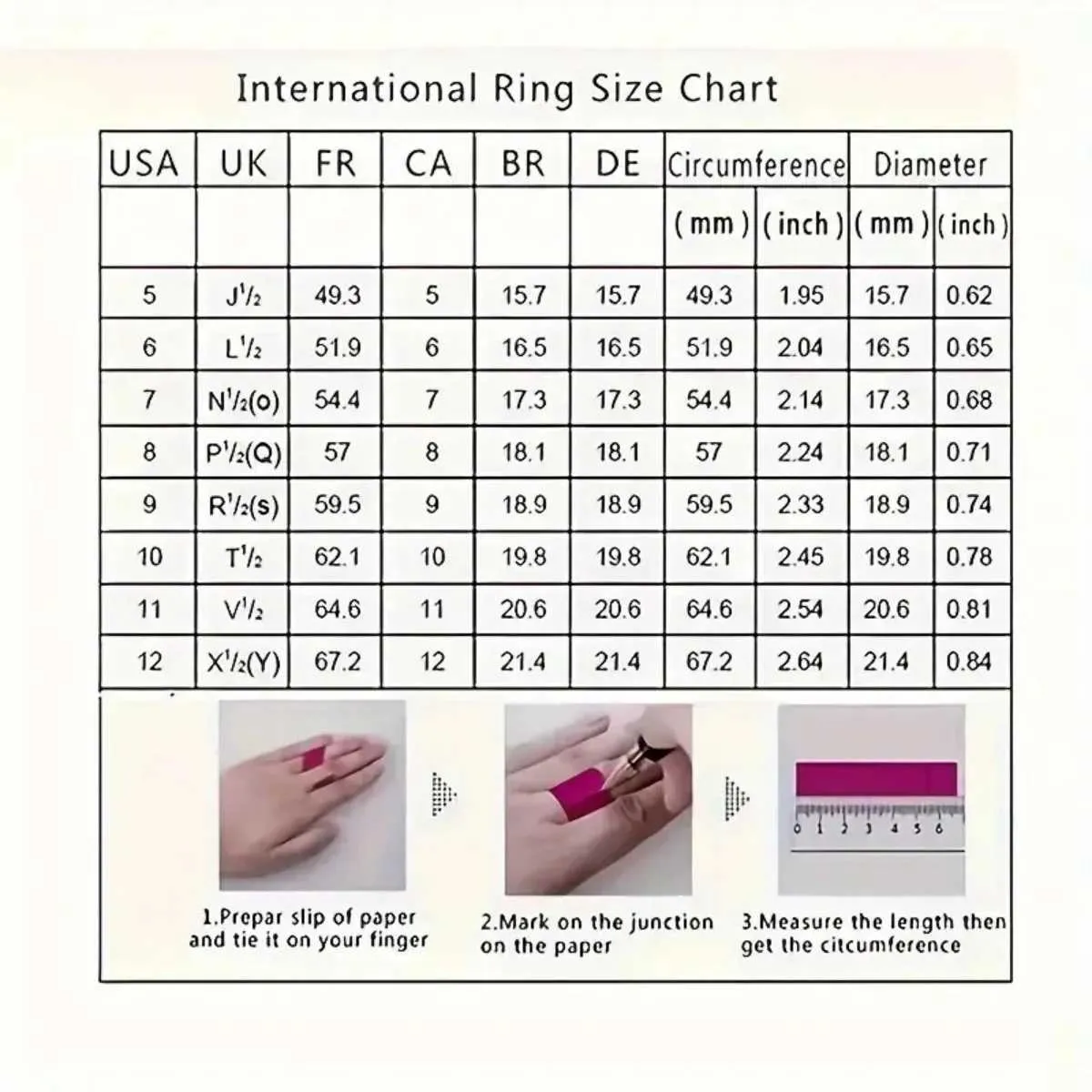 A Three Stacked Ring Made Of Copper Fading Anti Stress Anxiety Relieving Suitable For Boys And Girls J260411_voghion.com