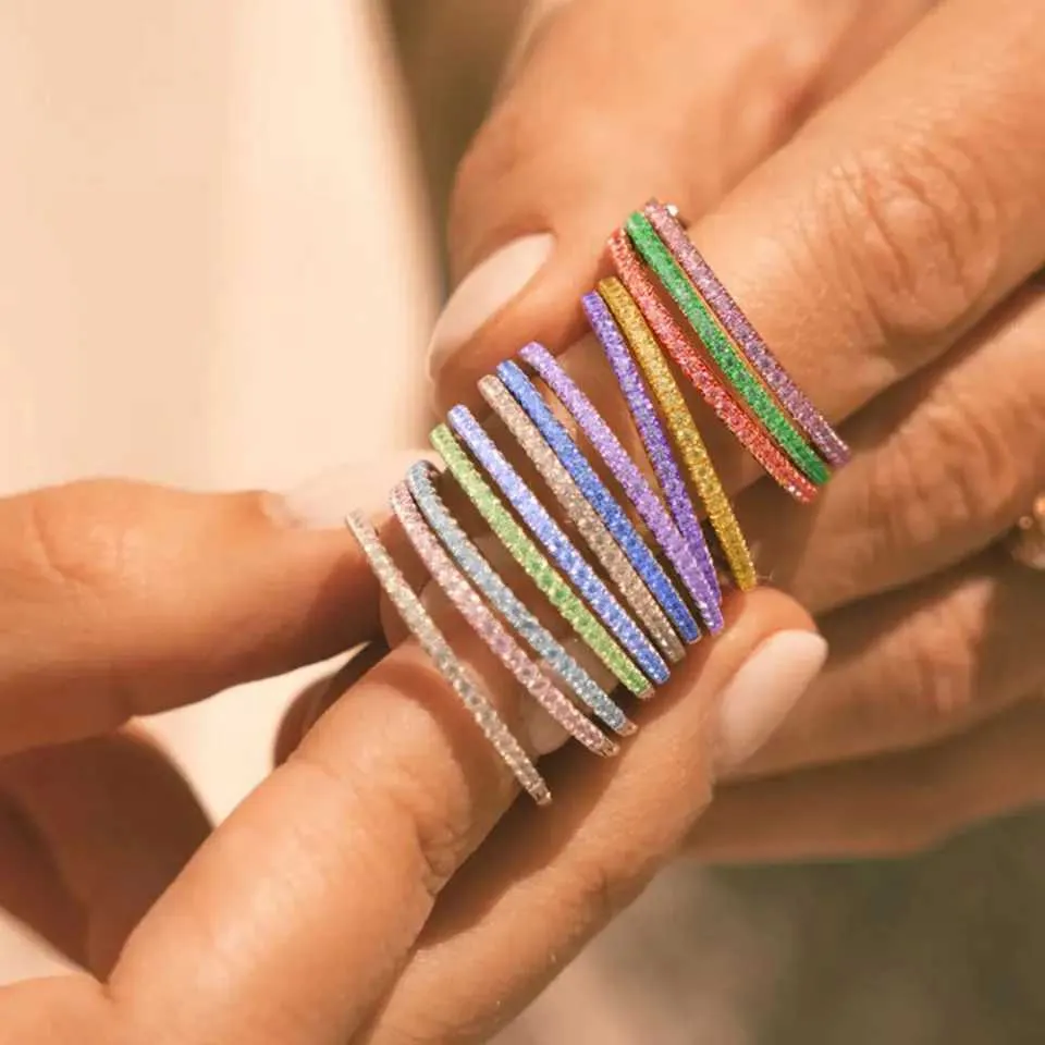 Designer ring met geboortesteen en kristallen voor dames_voghion.com