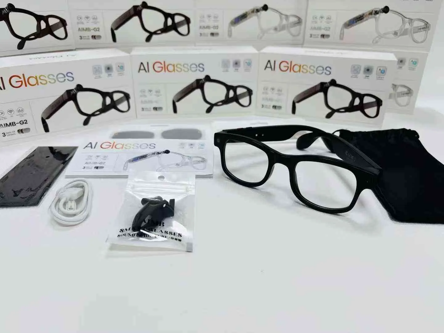 AIMB G2 AI Smart Non Prescription Glasses With 4K... From Cxf2026 