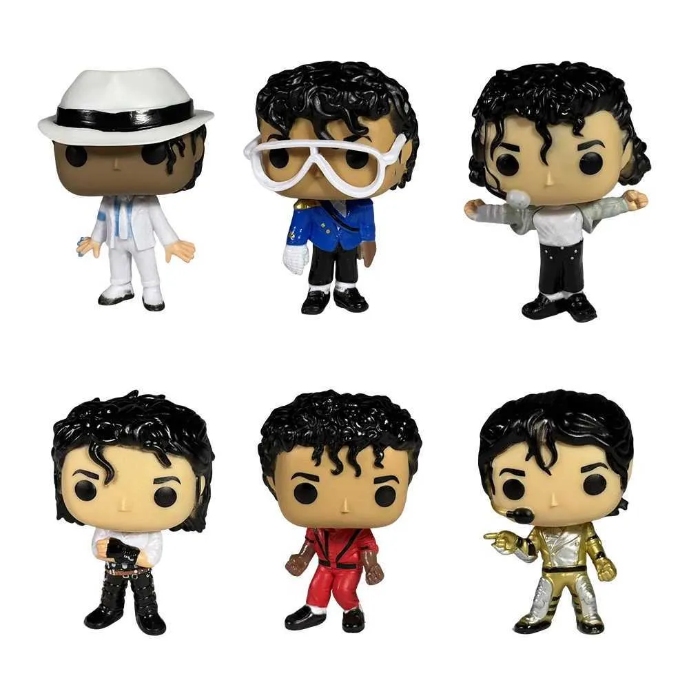 Michael Jackson Klasik Şarkıcı Sevimli Vinil Şekilli Yi TL181