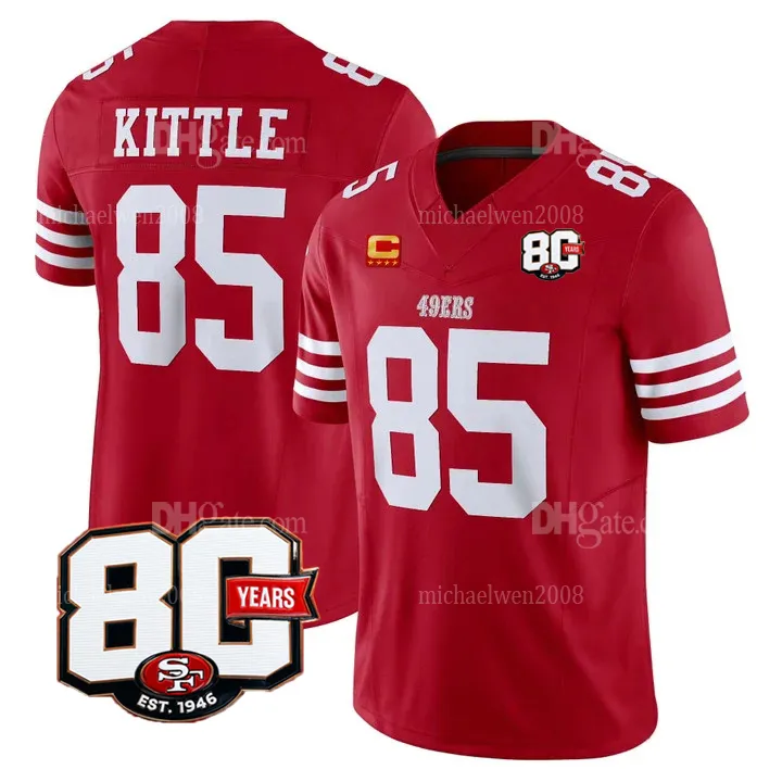 SanFranciscos49ers 2026 80th Anniversary Patch From