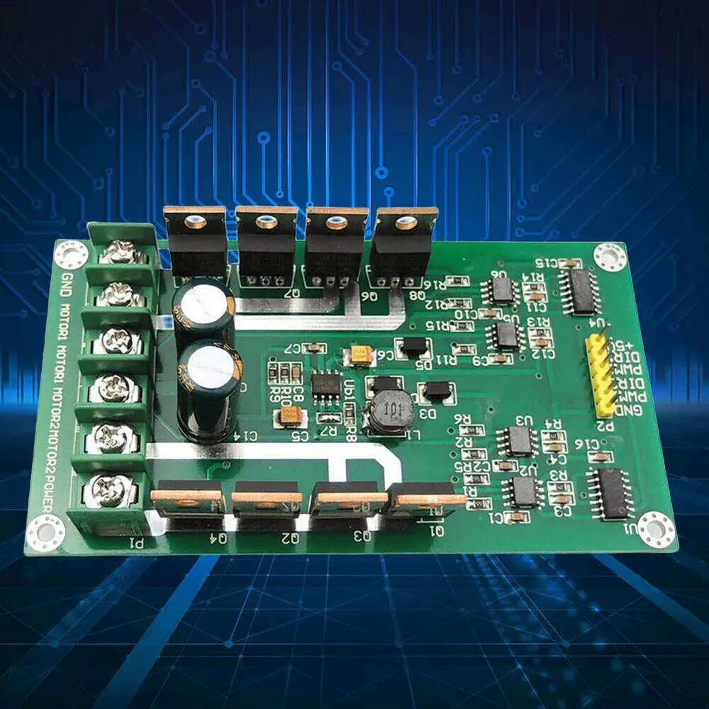3-36V 10A Peak 30A Dual Motor Driver Module board H-bridge DC MOSFET IRF3205 3-36V 10A Peak 30A Dual Motor Driver Module board H-bridge DC MOSFET IRF3205
